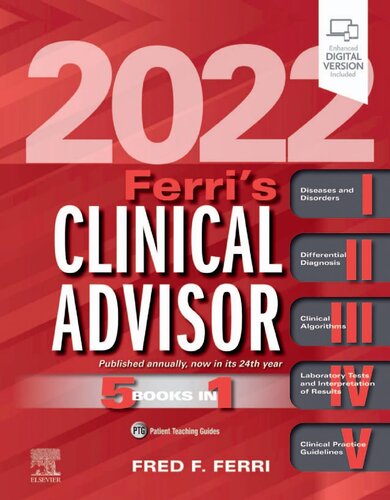 Ferri's Clinical Advisor 2022 2021