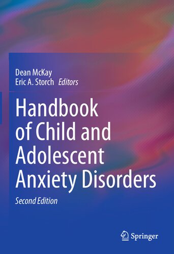 Handbook of Child and Adolescent Anxiety Disorders 2022