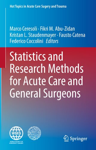 Statistics and Research Methods for Acute Care and General Surgeons 2022