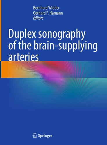 Duplex sonography of the brain-supplying arteries 2022