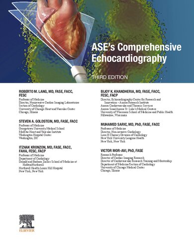 ASE's Comprehensive Echocardiography 2021
