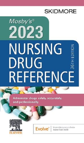Mosby's 2023 Nursing Drug Reference 2022