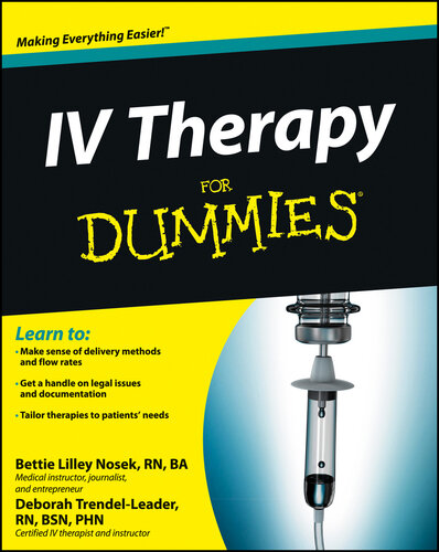 IV Therapy For Dummies 2012