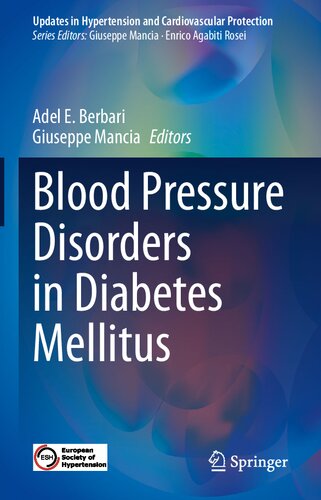 Blood Pressure Disorders in Diabetes Mellitus 2023