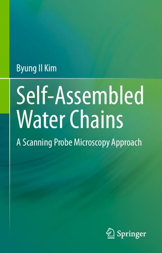 Self-Assembled Water Chains: A Scanning Probe Microscopy Approach 2022