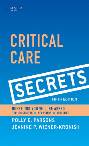 Critical Care Secrets E-Book 2012
