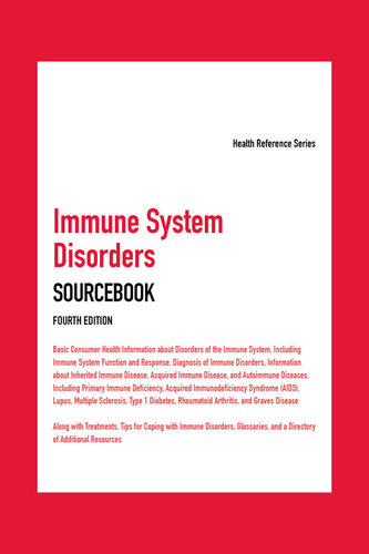 Immune System Disorders Sourcebook 2019