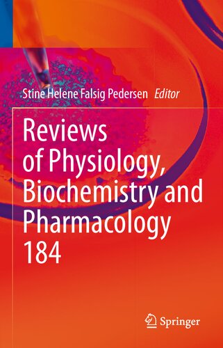 Reviews of Physiology, Biochemistry and Pharmacology 2023