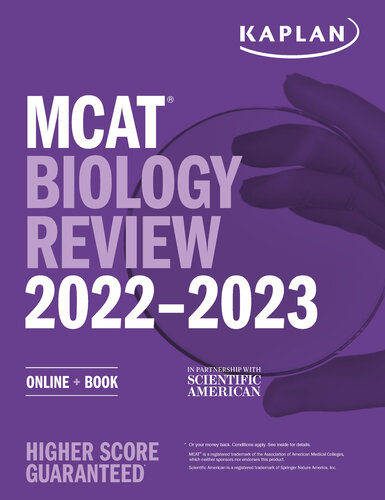 MCAT Biology Review 2022-2023: Online + Book 2021
