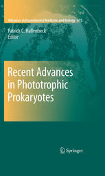 Recent Advances in Phototrophic Prokaryotes 2010