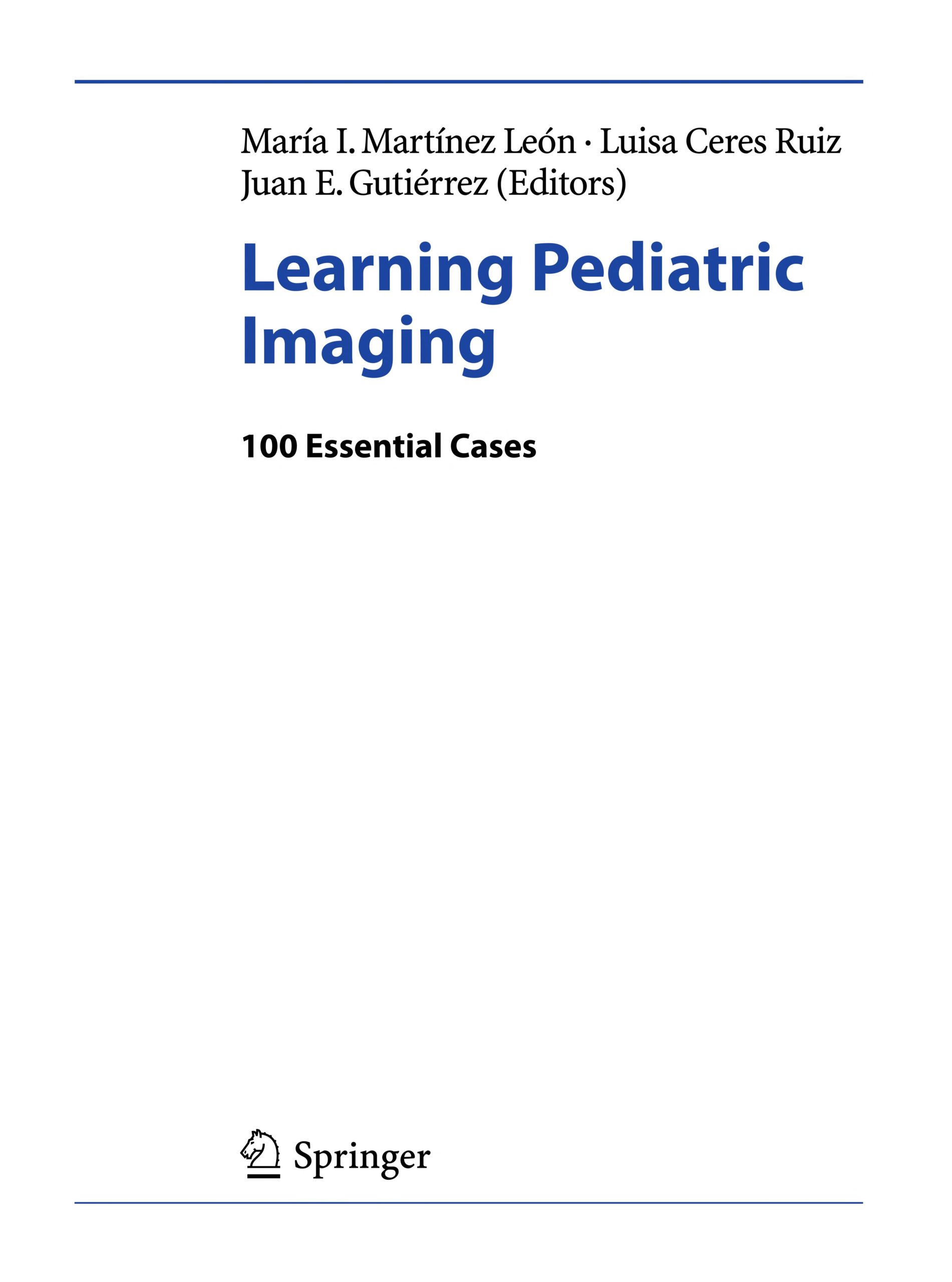 یادگیری تصویربرداری کودکان: ۱۰۰ مورد ضروری ۲۰۱۱