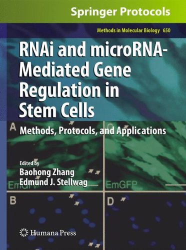 RNAi and MicroRNA-Mediated Gene Regulation in Stem Cells: Methods, Protocols, and Applications 2010