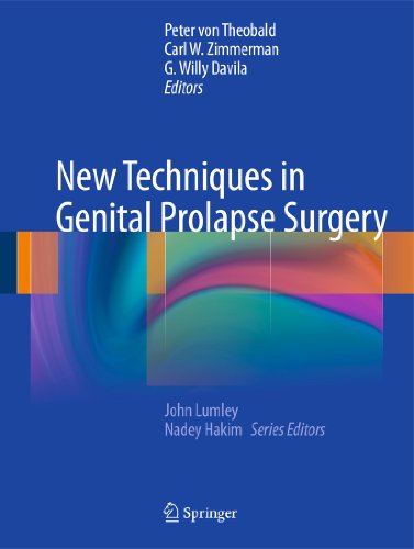New Techniques in Genital Prolapse Surgery 2011