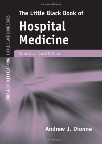 Little Black Book of Hospital Medicine 2010
