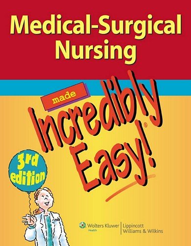 Medical-surgical Nursing Made Incredibly Easy!. 2012