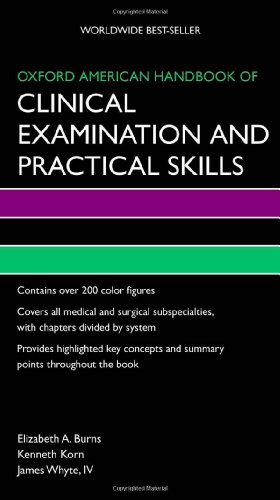Oxford American Handbook of Clinical Examination and Practical Skills 2011