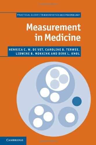 Measurement in Medicine: A Practical Guide 2011