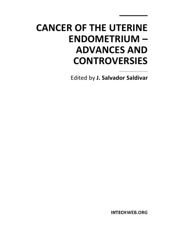Cancer of the Uterine Endometrium: Advances and Controversies 2012
