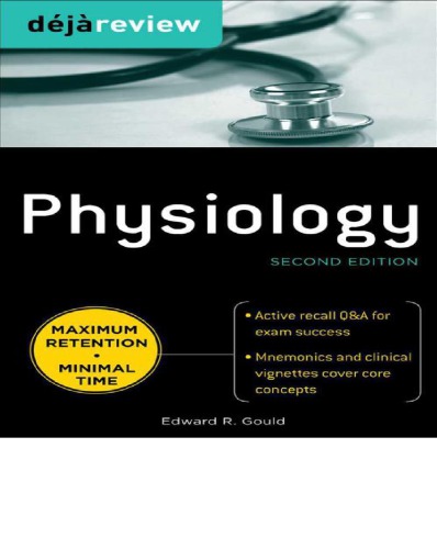 Deja Review Physiology, 2nd ed