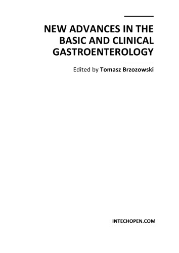 New Advances in the Basic and Clinical Gastroenterology 2012