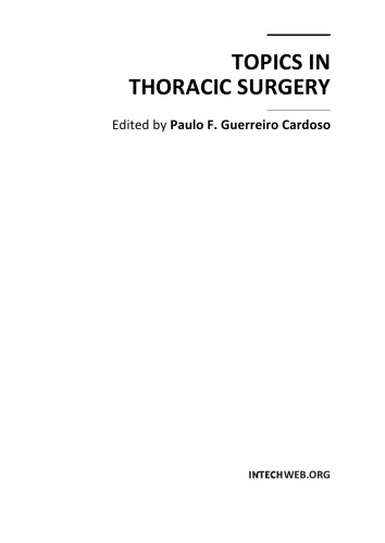 Topics in Thoracic Surgery 2012
