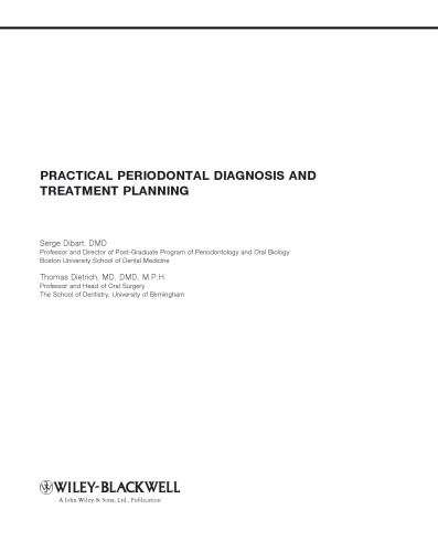 Practical Periodontal Diagnosis and Treatment Planning 2009