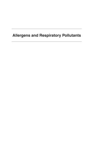 Allergens and Respiratory Pollutants: The Role of Innate Immunity 2011