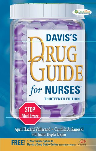 Davis's Drug Guide for Nurses 2012