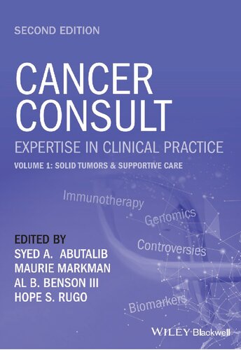 مشاوره سرطان: تخصص در عمل بالینی ، جلد 1: تومورهای جامد و مراقبت های حمایتی