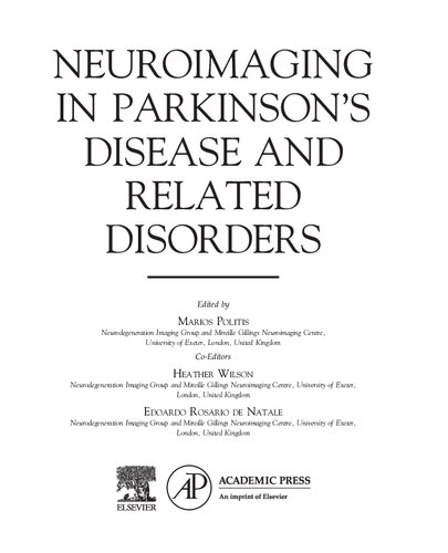 تصویربرداری عصبی در بیماری پارکینسون و اختلالات مرتبط با آن