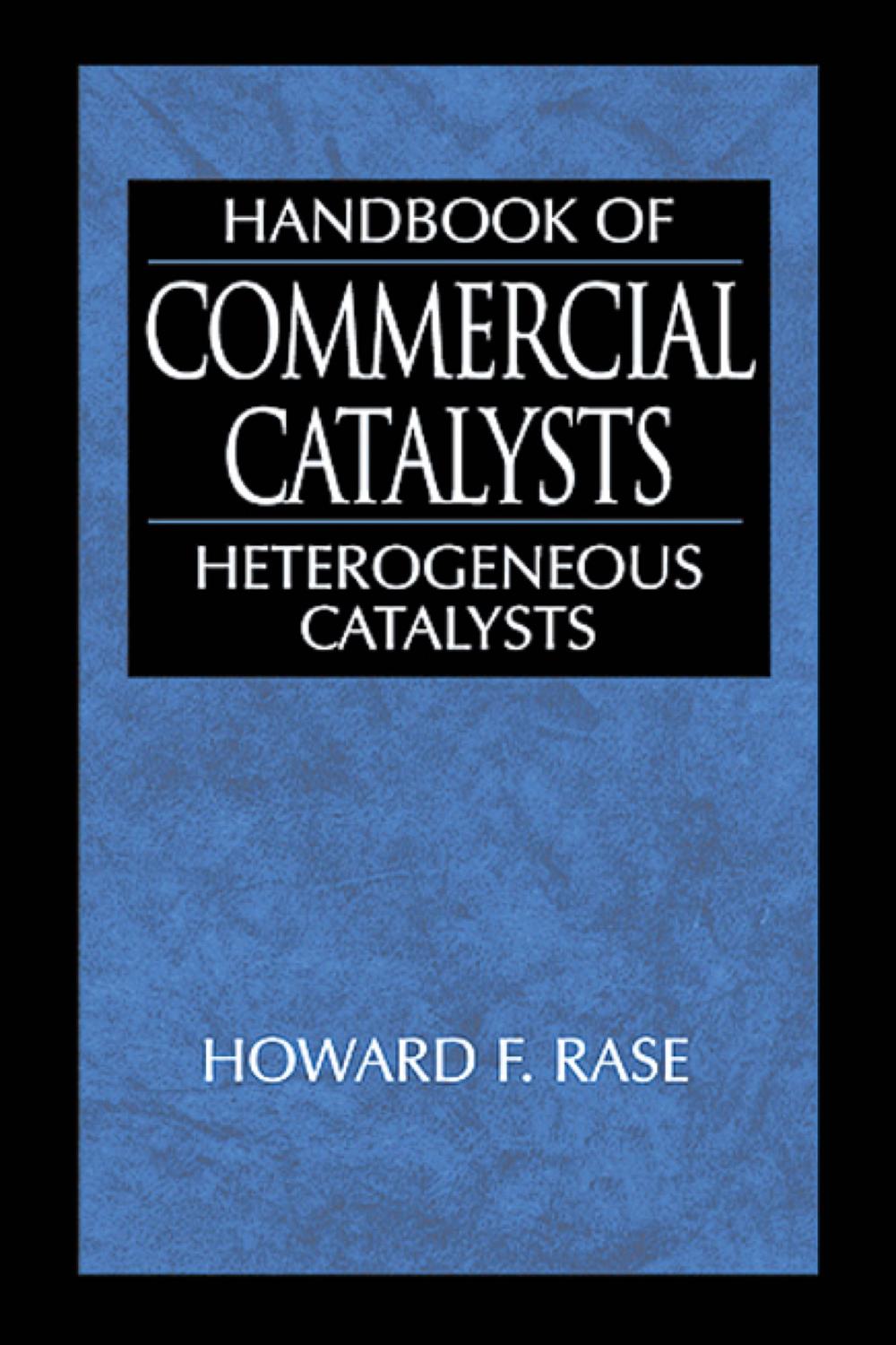 دفترچه راهنمای کاتالیست های تجاری: کاتالیست های ناهمگن ۲۰۱۶