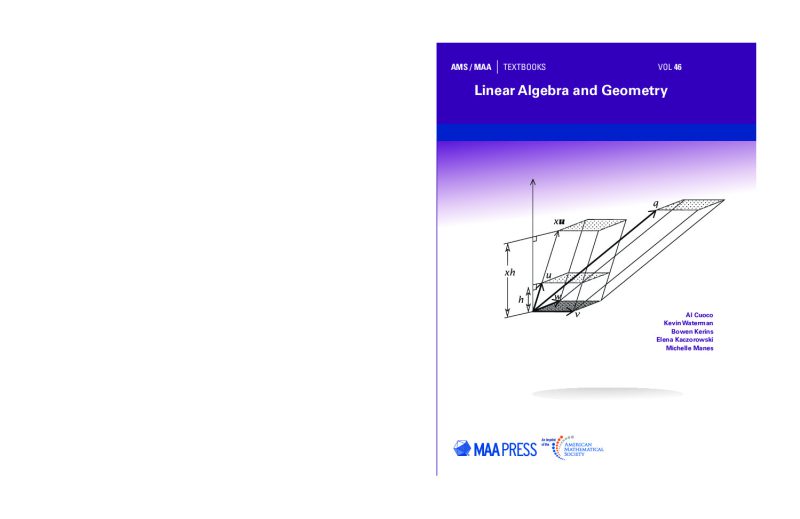 جبر خطی و هندسه ۲۰۱۹