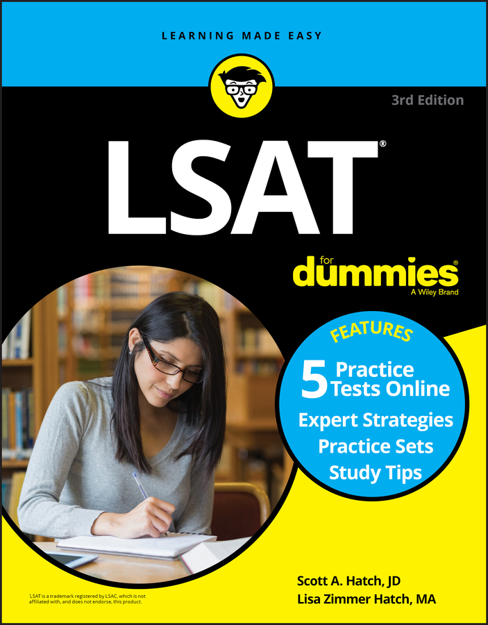 LSAT برای احمق ها: کتاب + ۵ آزمون تمرینی آنلاین ۲۰۲۱