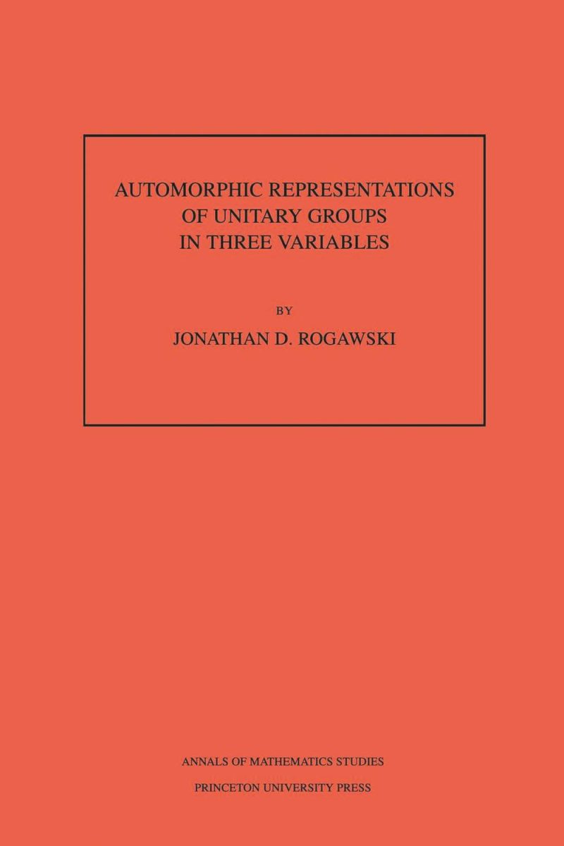 نمایش اتومورف گروه های واحد در سه متغیر. (AM-۱۲۳)، جلد ۱۲۳، ۲۰۱۶