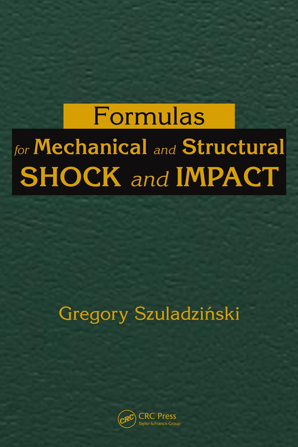 فرمول‌های ضربه و تکان در مهندسی مکانیک و سازه