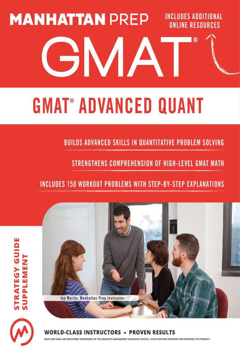 GMAT آمادگی کمّی پیشرفته: بیش از ۲۵۰ تمرین عملی به همراه منابع آنلاین اهدایی