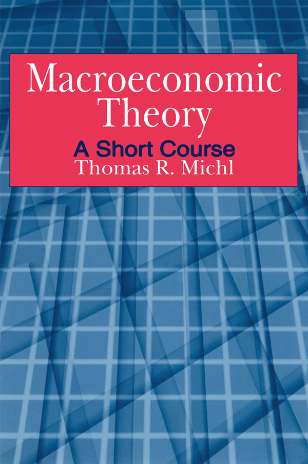 نظریه اقتصاد کلان: یک دوره فشرده: یک دوره فشرده